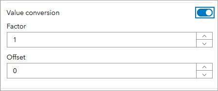 Value conversion options